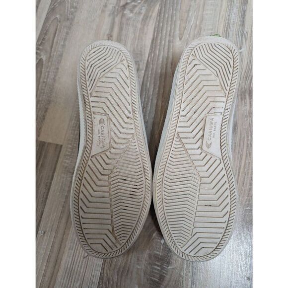 Cariuma Sneakers Unisex Wo 7/Mens 5.5 Black Canvas OCA Low Top Lace-Up Classic - Picture 4 of 9